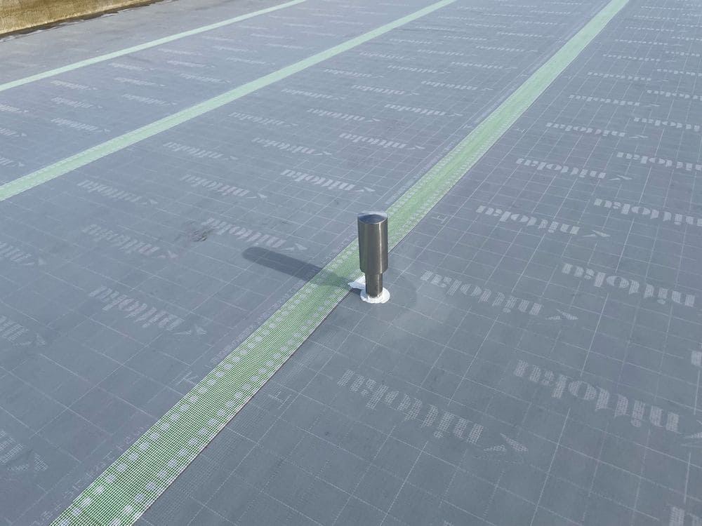 生駒市の防水工事をリペイント匠が施工した写真