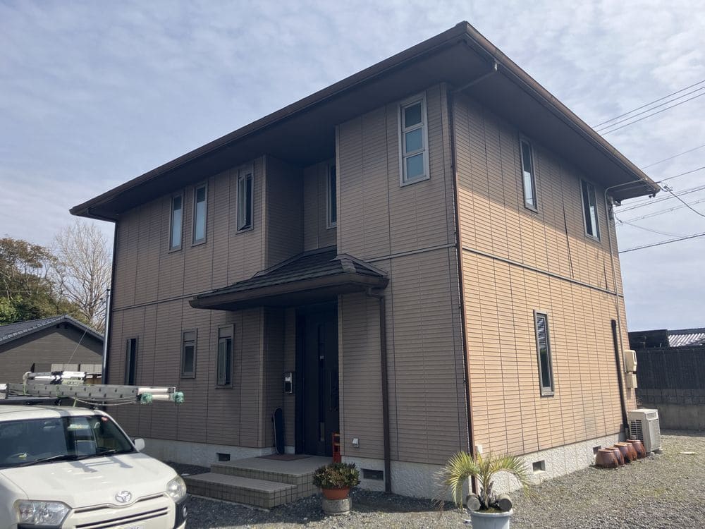 奈良市の外壁塗装をリペイント匠が施工した写真