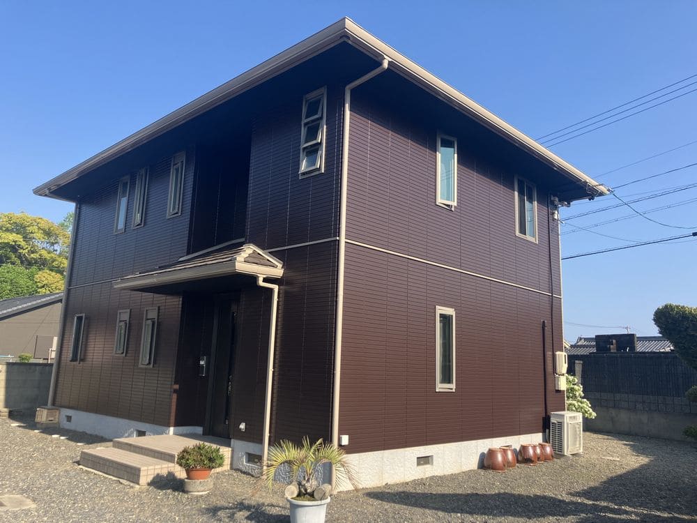 奈良市の外壁塗装をリペイント匠が施工した写真