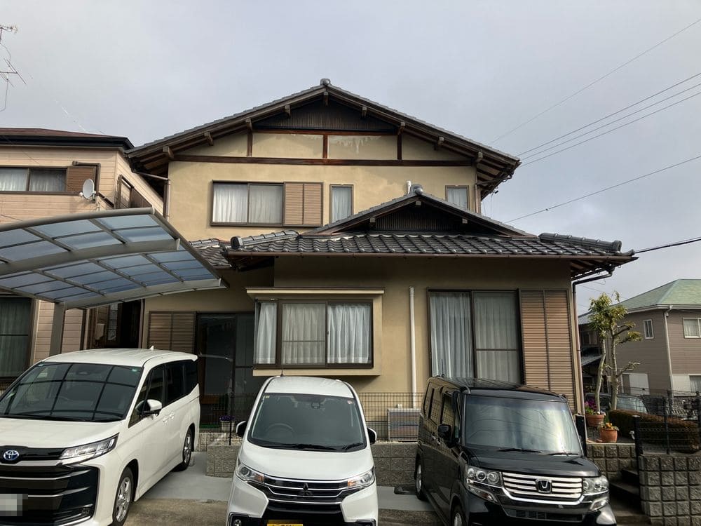 橿原市の外壁塗装をリペイント匠が施工した写真