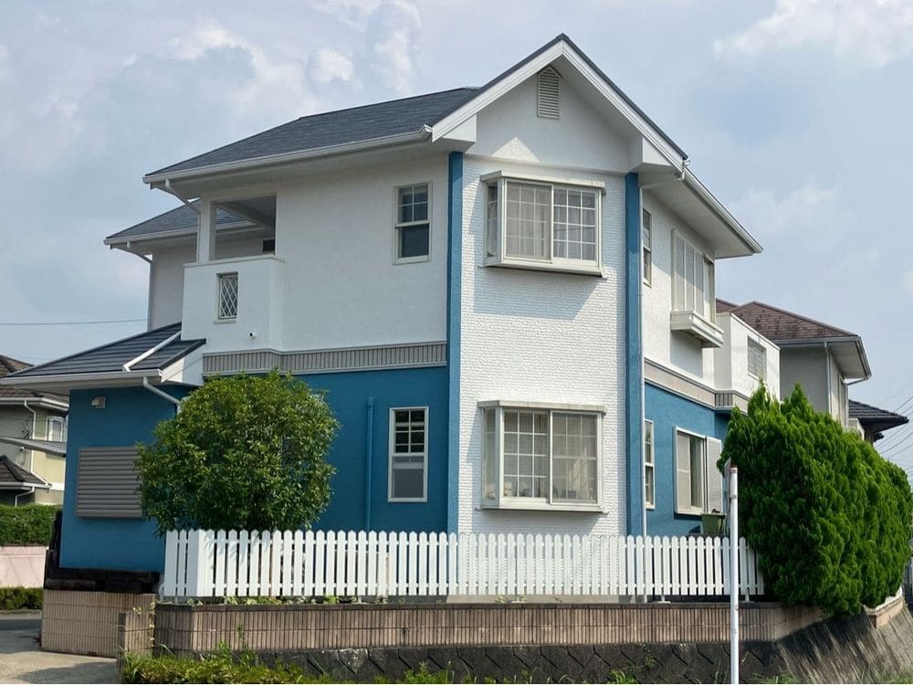 橿原市｜爽やかなお色で塗装｜話しやすく不具合も直してくれ助かりました
