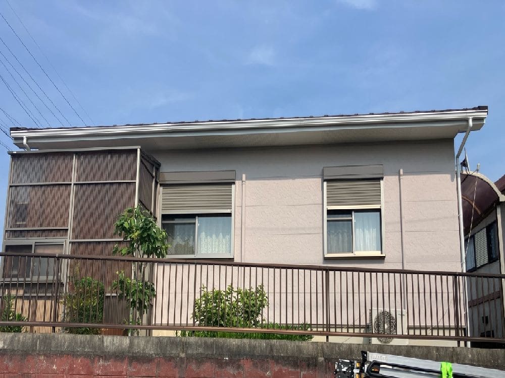 奈良市の外壁塗装をリペイント匠が施工した写真