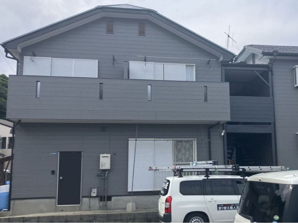 O様(志摩)施工後_外壁全体 奈良市の外壁塗装、屋根塗装、屋根工事、防水工事をリペイント匠が施工した写真