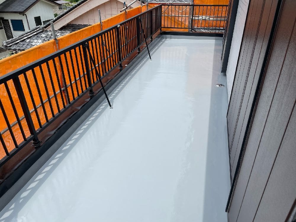 H様(志摩)防水施工後 奈良市の外壁塗装、屋根塗装、防水工事をリペイント匠が施工した写真