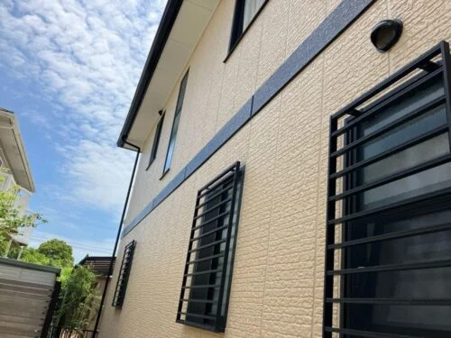 生駒市の外壁塗装、屋根工事をリペイント匠が施工した写真