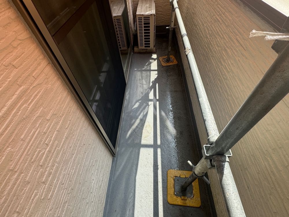 防水(施工前) 生駒市の外壁・屋根塗装、防水工事をリペイント匠が施工した写真