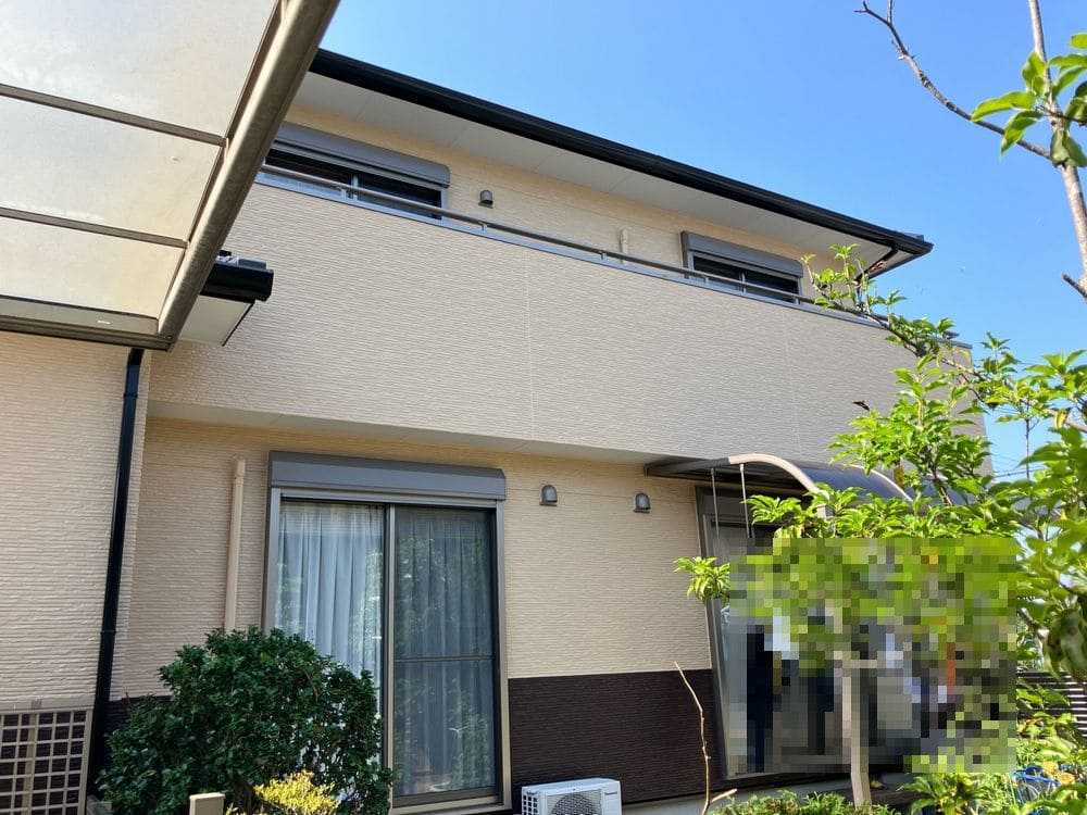 T様(生駒市)外壁_施工後 生駒市の外壁塗装をリペイント匠が施工した写真