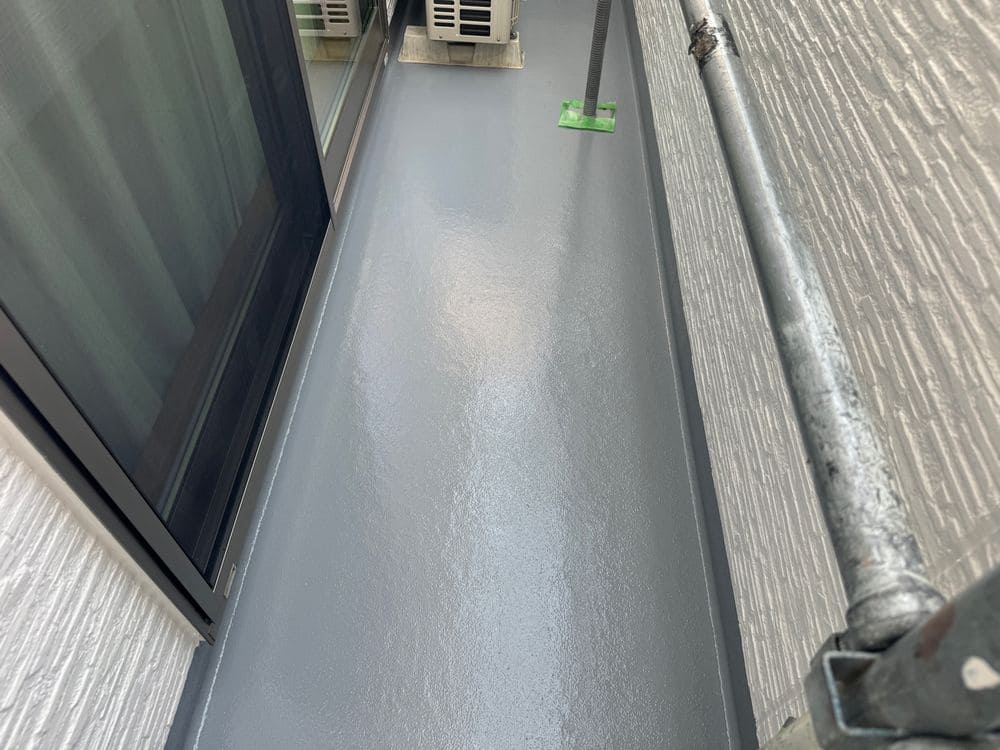 防水(施工後) 生駒市の外壁・屋根塗装、防水工事をリペイント匠が施工した写真