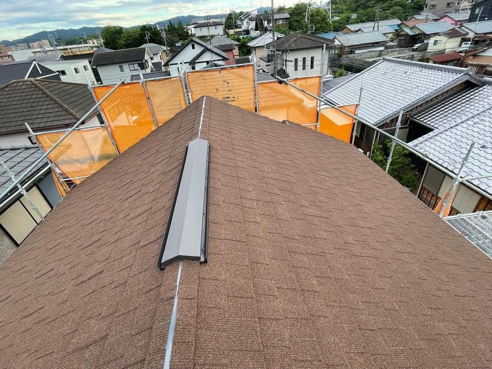 生駒市 T様 換気棟設置 生駒市の外壁塗装をリペイント匠が施工した写真