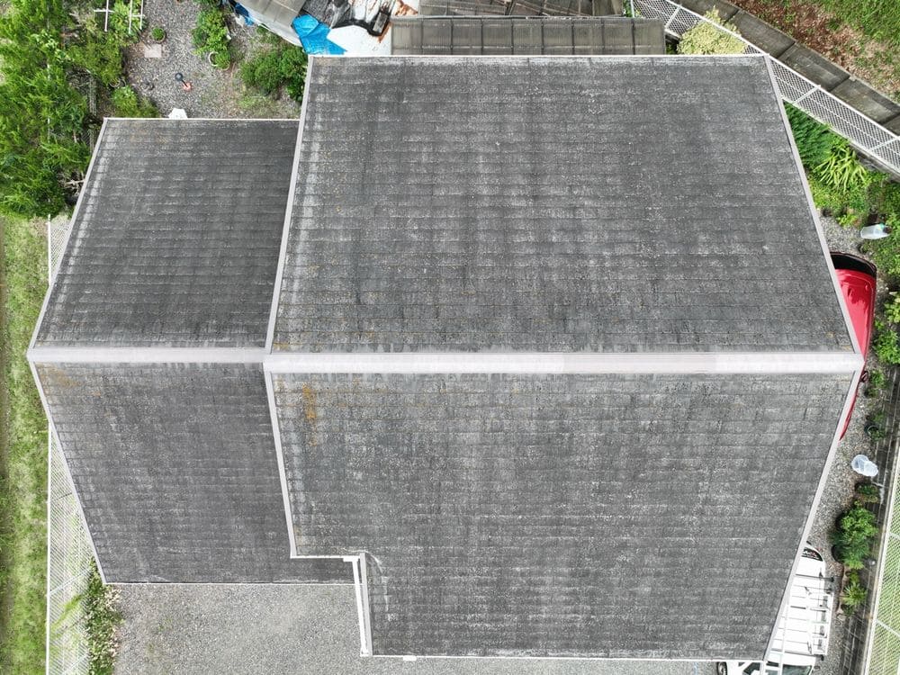 O様(生駒市)屋根_施工前 生駒市の外壁塗装、屋根塗装をリペイント匠が施工した写真
