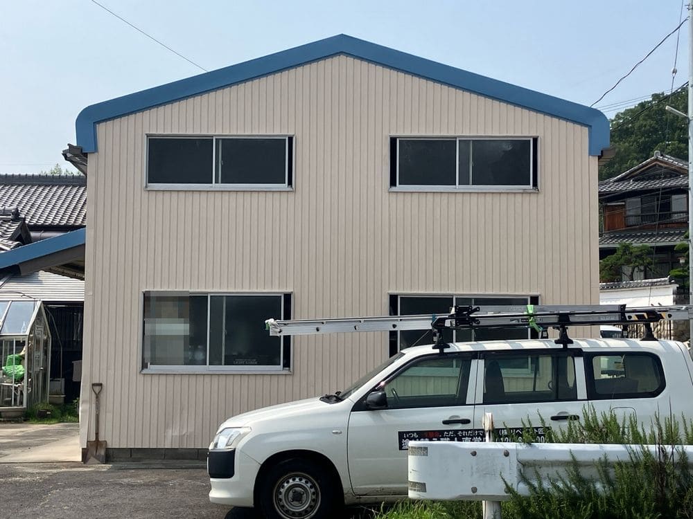 施工後 橿原市で外壁・屋根塗装をリペイント匠が施工した写真