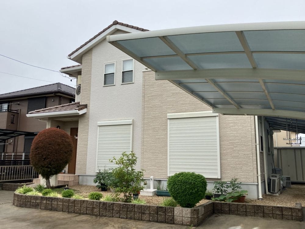 C様(生駒市)施工前_外壁全体 (2) 生駒市の外壁塗装をリペイント匠が施工した写真
