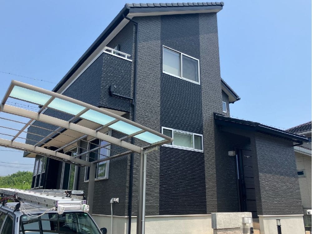 奈良市の外壁塗装をリペイント匠が施工した写真