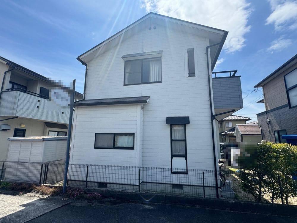 A様(奈良市)外壁_施工前2 奈良市の外壁塗装、屋根塗装をリペイント匠が施工した写真
