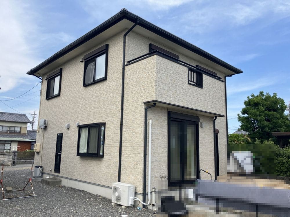 N様(橿原市)外壁_施工前2 橿原市の外壁塗装をリペイント匠が施工した写真