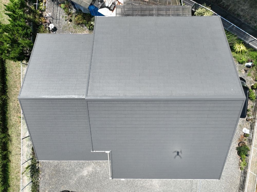 O様(生駒市)屋根_施工後 生駒市の外壁塗装、屋根塗装をリペイント匠が施工した写真