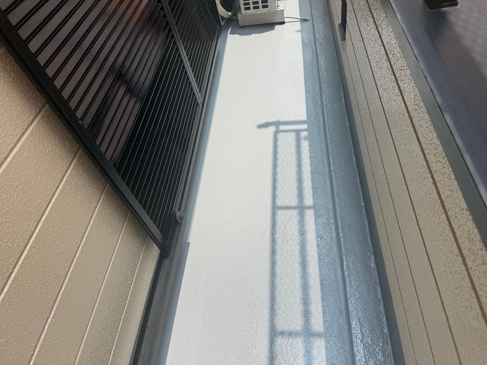 A様(奈良市)防水_施工後 奈良市の防水工事をリペイント匠が施工した写真