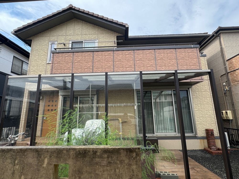 F様(奈良市大安町)施工写真(編集後) (3) 奈良市の外壁塗装をリペイント匠が施工した写真