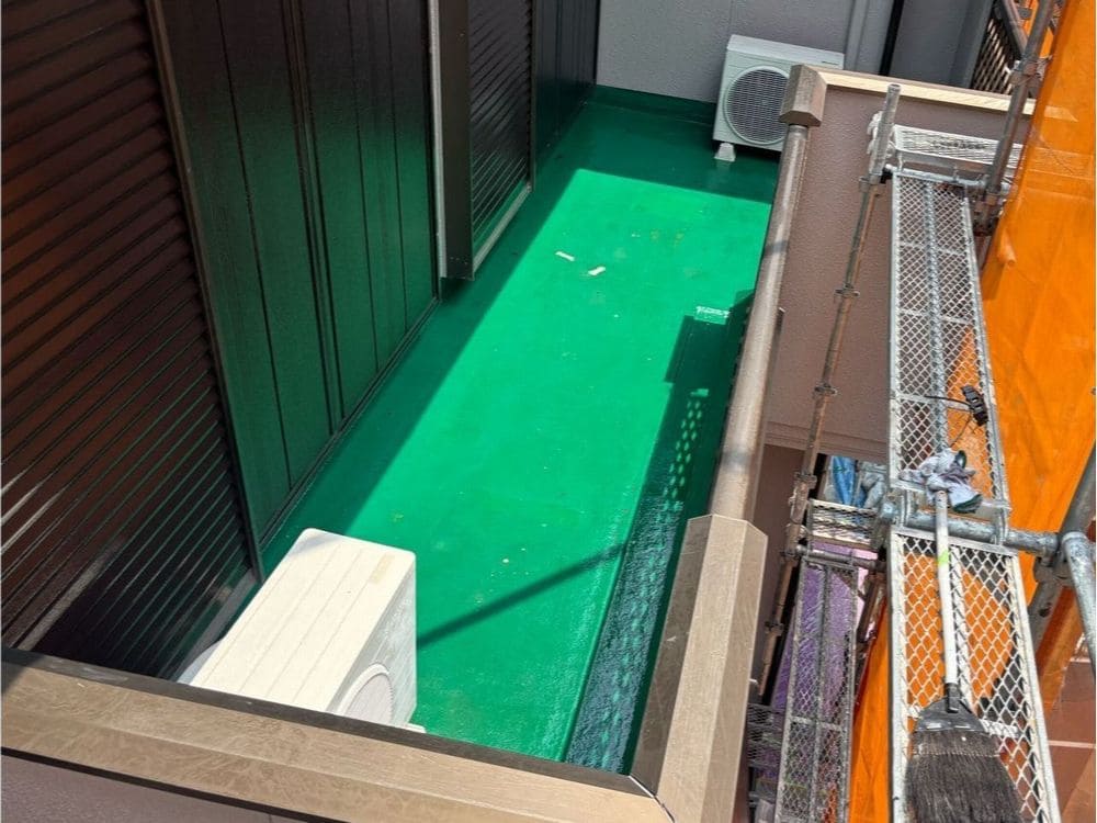 (奈良市)_防水(施工前) 奈良市の外壁塗装、防水工事をリペイント匠が施工した写真