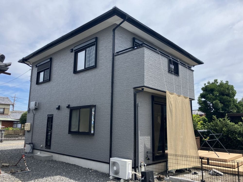 N様(橿原市)外壁_施工後2 橿原市の外壁塗装をリペイント匠が施工した写真