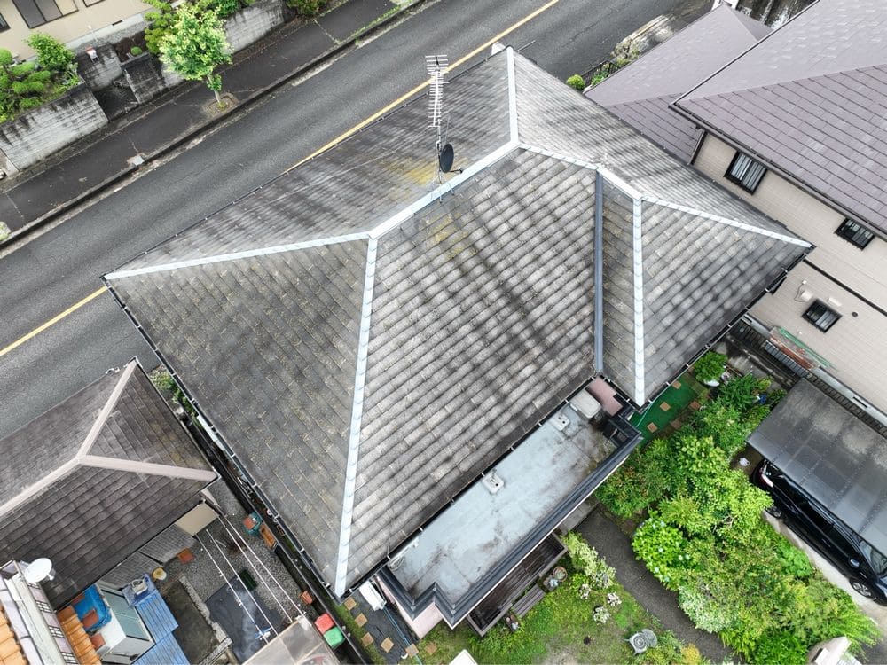 O様(橿原市)施工前 (2) 橿原市の屋根塗装をリペイント匠が施工した写真