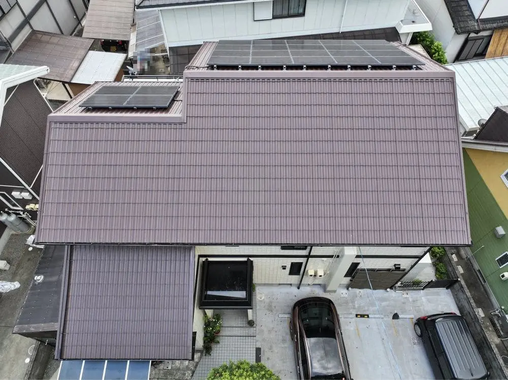 0821d8fdf38346eeeca05baa579c845d 生駒市の外壁塗装、屋根塗装をリペイント匠が施工した写真