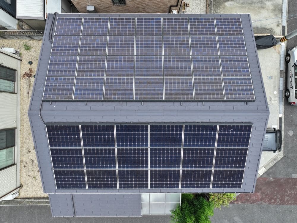 K様奈良市半田施工後_屋根全体 奈良市の外壁塗装、屋根塗装、防水工事をリペイント匠が施工した写真