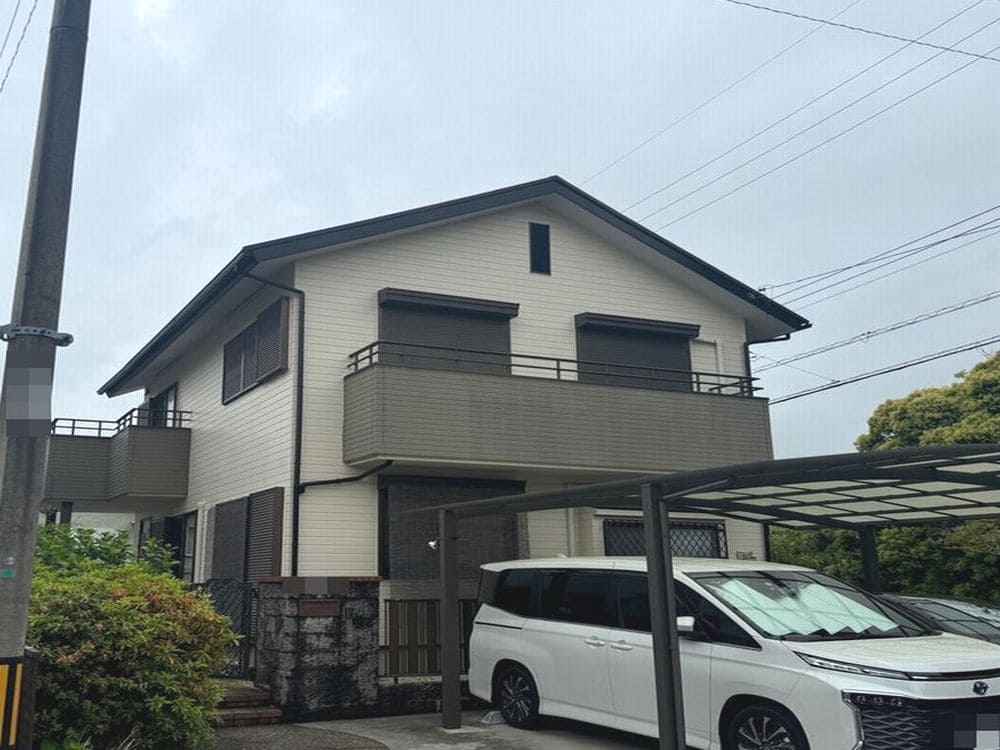 S様(奈良市)施工写真(編集後) (3) 奈良市の外壁塗装、屋根塗装、防水工事をリペイント匠が施工した写真