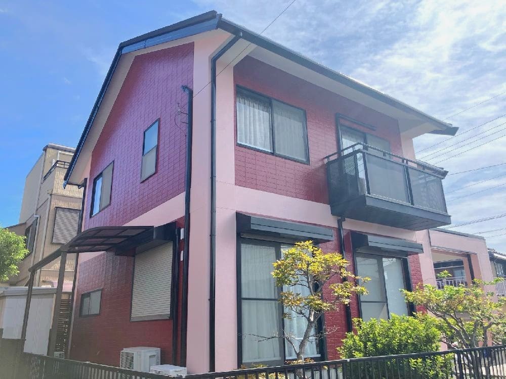 奈良市の外壁塗装、屋根工事をリペイント匠が施工した写真