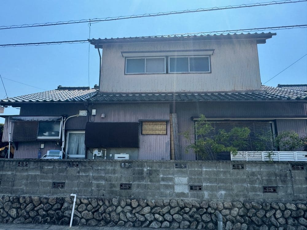 奈良市H様_施工前 奈良市の外壁塗装をリペイント匠が施工した写真