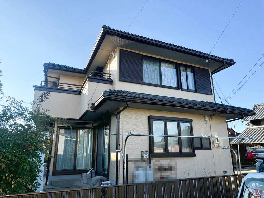 O様(生駒市)外壁_施工後3 生駒市の外壁・屋根塗装をリペイント匠が施工した写真