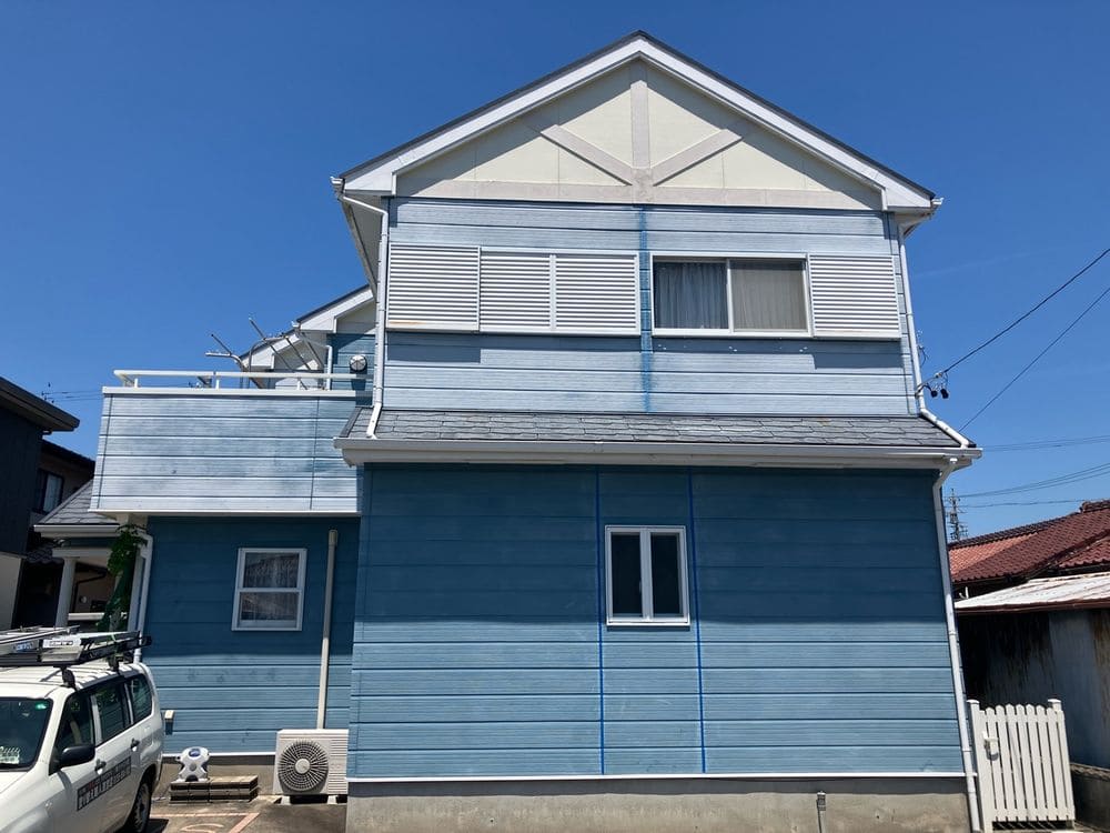 S様(生駒市)外壁_施工前3 生駒市の外壁・屋根塗装をリペイント匠が施工した写真