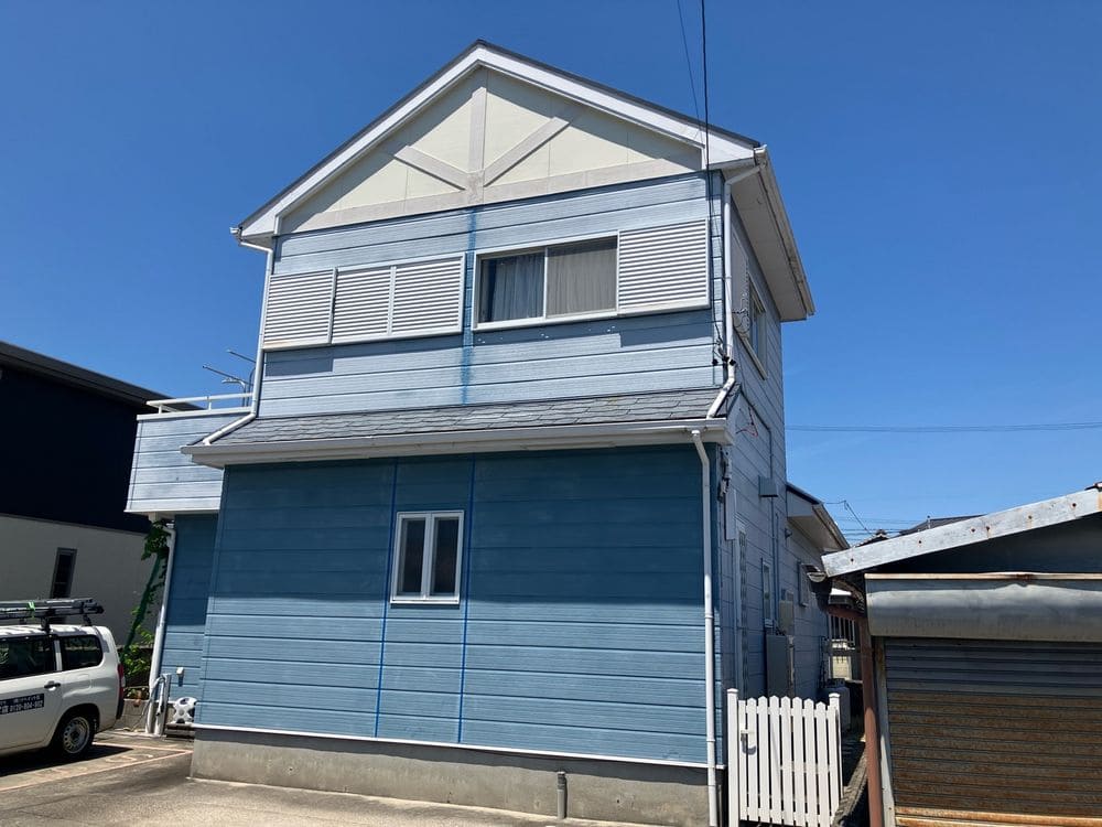 S様(生駒市)外壁_施工前 生駒市の外壁・屋根塗装をリペイント匠が施工した写真
