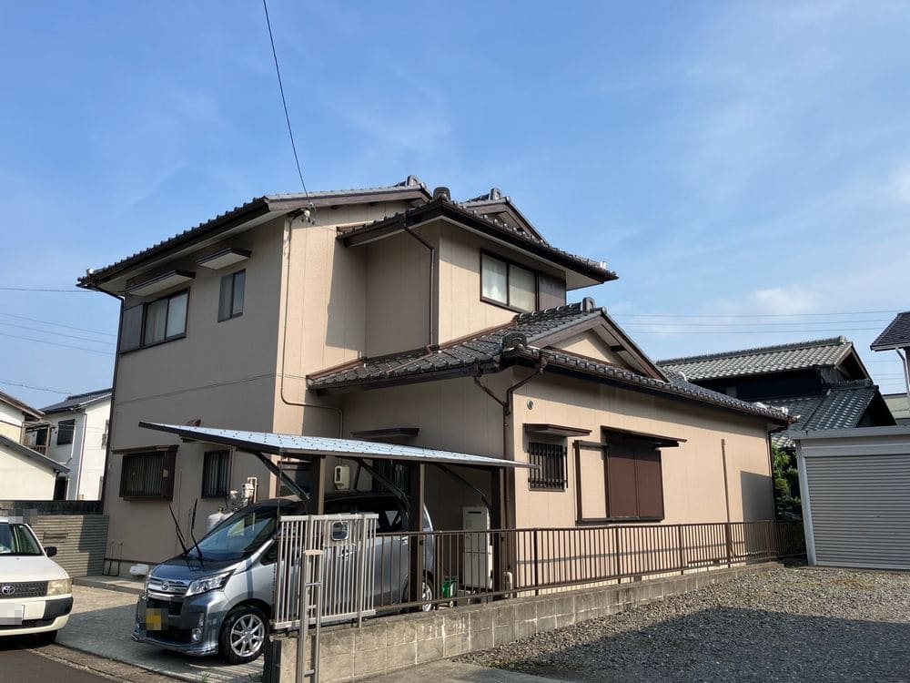 施工後2 奈良市で外壁塗装をリペイント匠が施工した写真