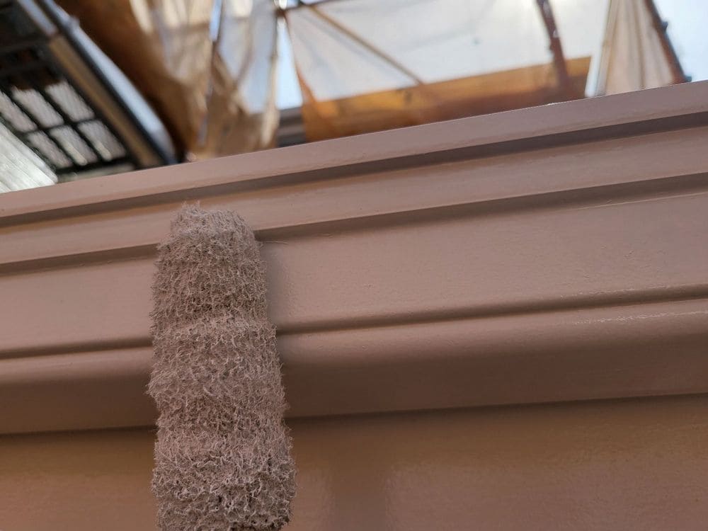 S様(生駒市)樋_2回目 生駒市の外壁・屋根塗装をリペイント匠が施工した写真