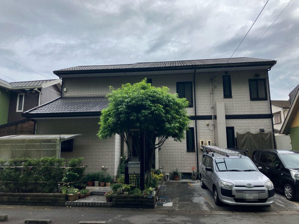 生駒市 H様施工前 (3) 生駒市の外壁塗装をリペイント匠が施工した写真
