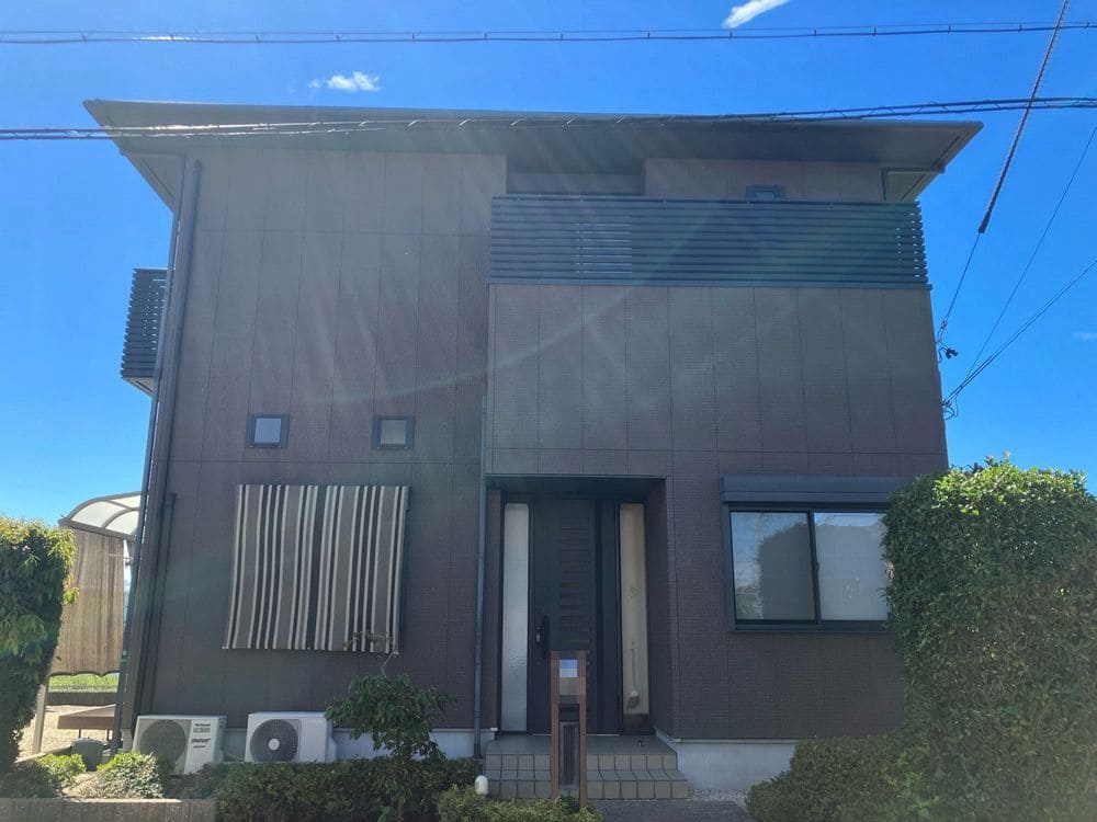 H様(生駒市)外壁_施工前3 生駒市の外壁・屋根塗装をリペイント匠が施工した写真
