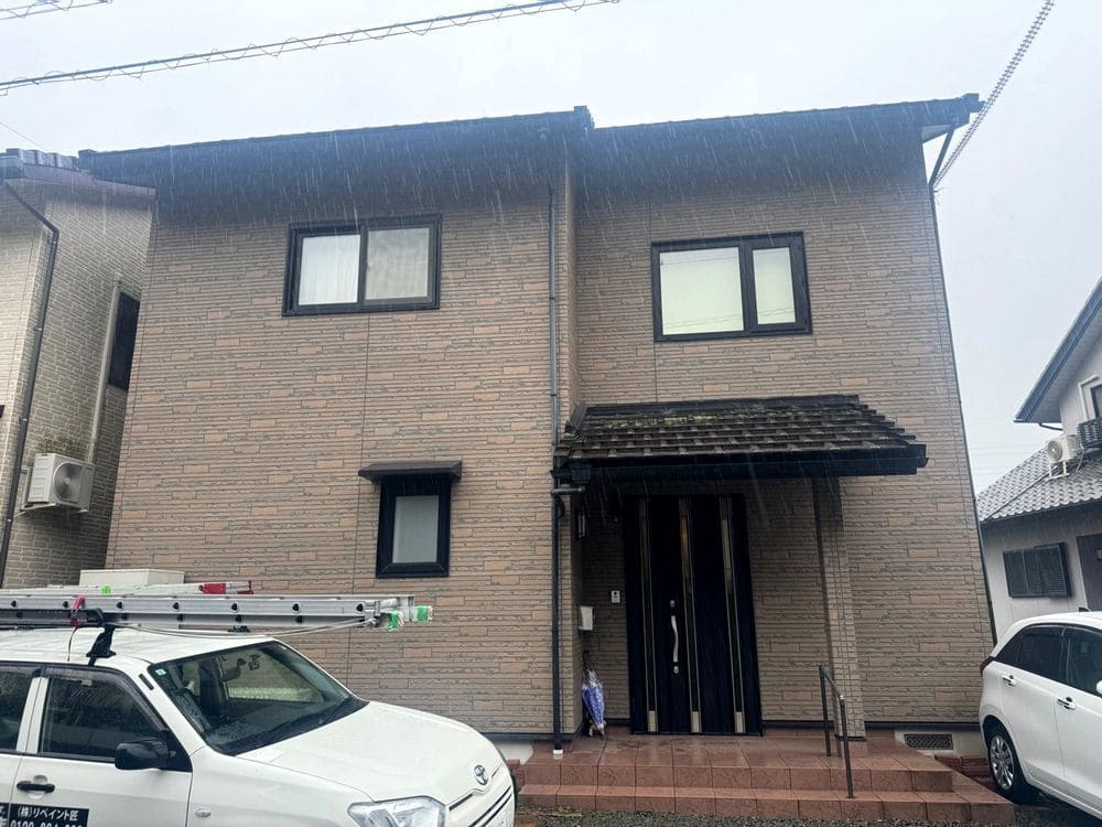 K様(奈良市北勢町)施工写真(編集後) (4) 奈良市の外壁塗装、防水工事をリペイント匠が施工した写真