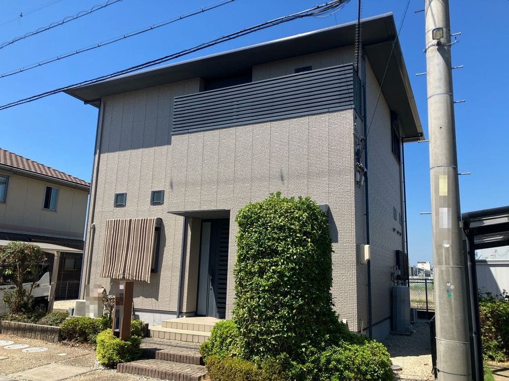 H様(生駒市)外壁_施工後2 生駒市の外壁・屋根塗装をリペイント匠が施工した写真