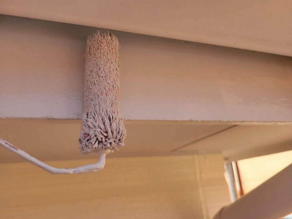 S様(生駒市)鼻隠し_1回目 生駒市の外壁・屋根塗装をリペイント匠が施工した写真