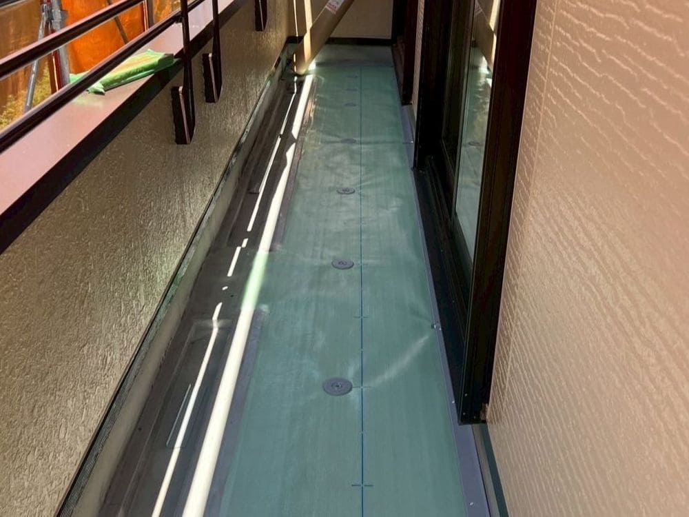 O様(生駒市)防水_ディスク設置 生駒市の防水工事をリペイント匠が施工した写真