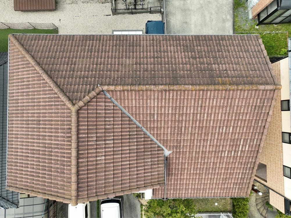 奈良市の外壁塗装、屋根塗装、防水工事をリペイント匠が施工した写真