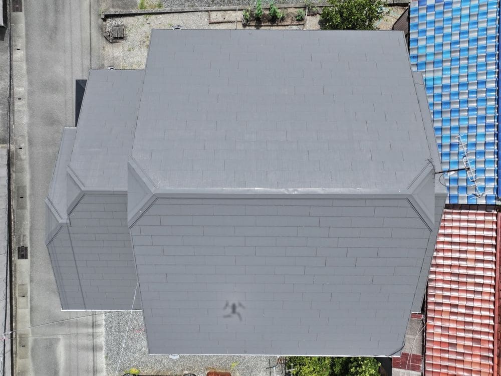 M様(橿原市)屋根_施工後 橿原市の外壁・屋根塗装をリペイント匠が施工した写真