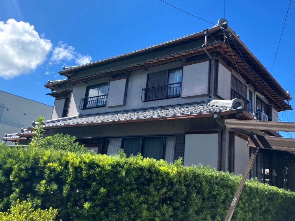 T様(橿原市)外壁_施工前2 橿原市の外壁塗装をリペイント匠が施工した写真