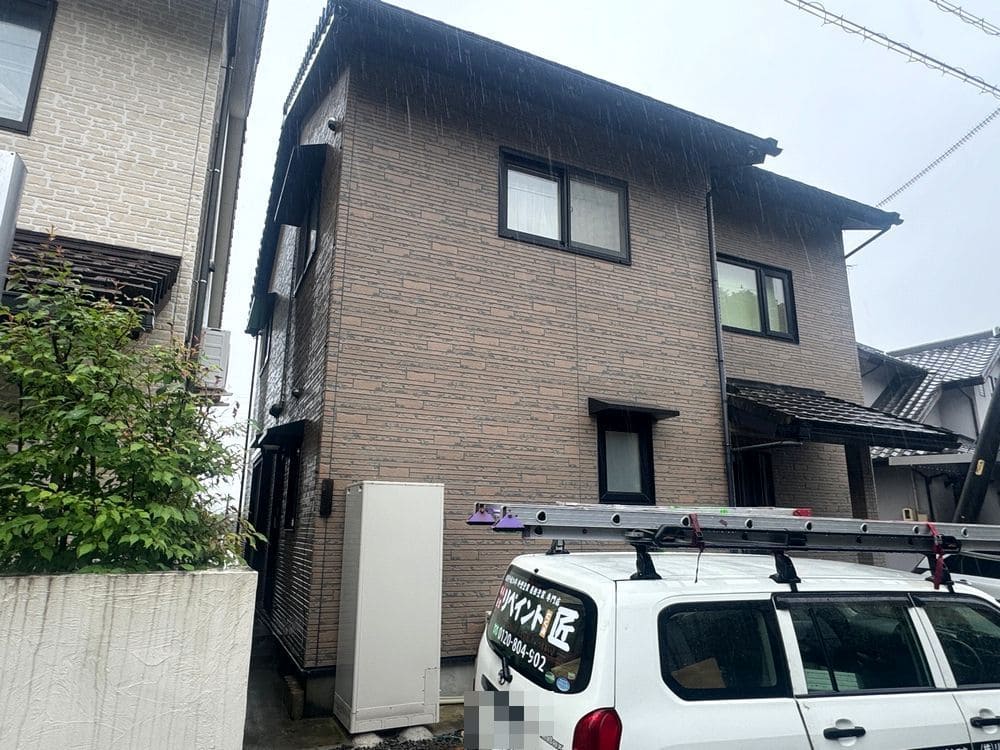 K様(奈良市北勢町)施工写真(編集後) (3) 奈良市の外壁塗装、防水工事をリペイント匠が施工した写真
