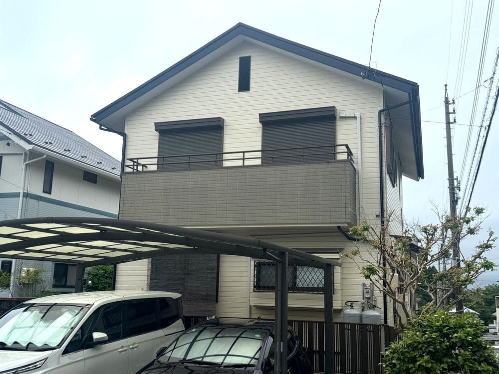 S様(奈良市)施工写真(編集後) (6) 奈良市の外壁塗装、屋根塗装、防水工事をリペイント匠が施工した写真