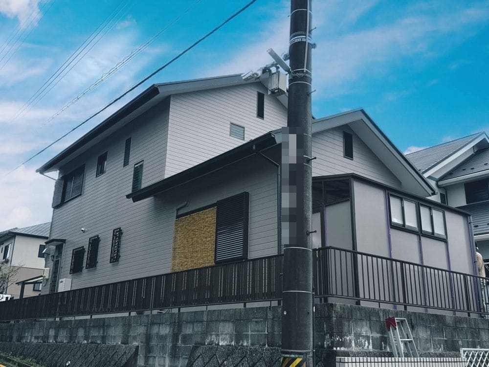 S様(奈良市)施工写真(編集後) (5) 奈良市の外壁塗装、屋根塗装、防水工事をリペイント匠が施工した写真