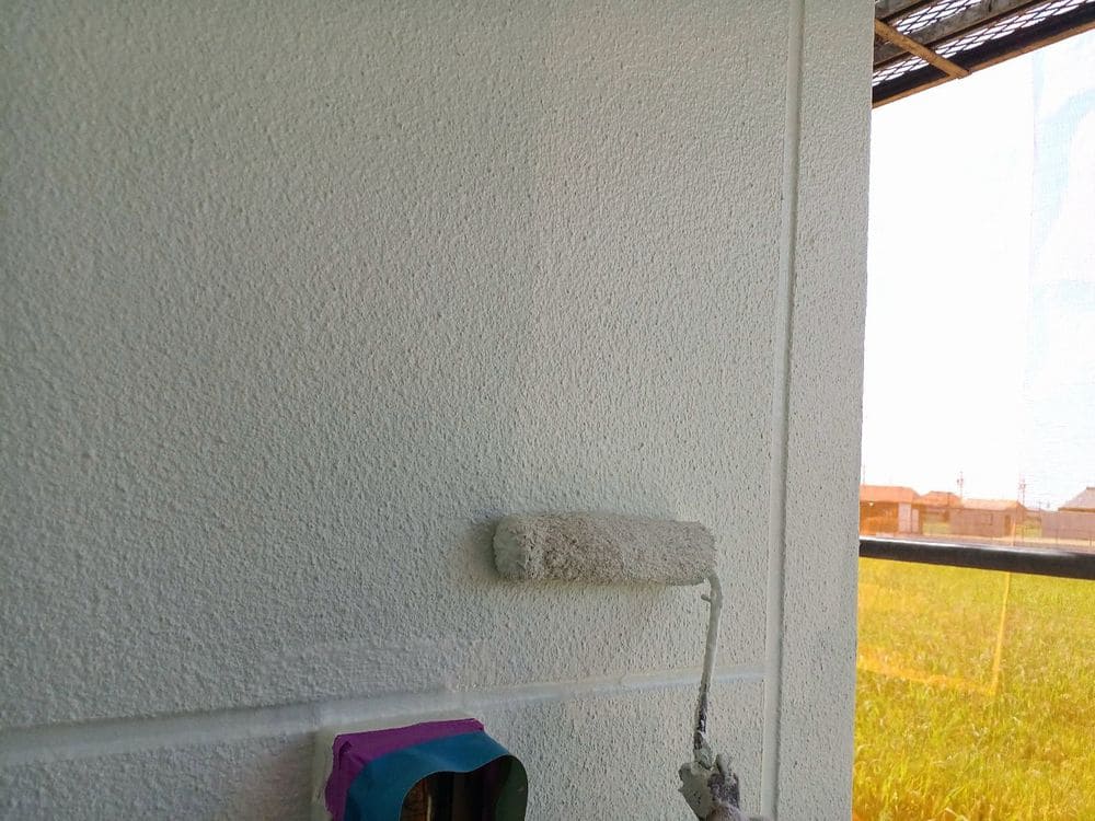 T様(三重郡)外壁_上塗り 奈良市の外壁・屋根塗装をリペイント匠が施工した写真
