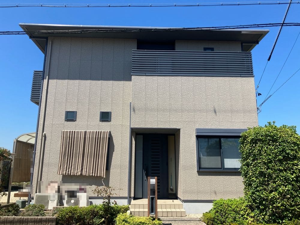 H様(生駒市)外壁_施工後3 生駒市の外壁・屋根塗装をリペイント匠が施工した写真