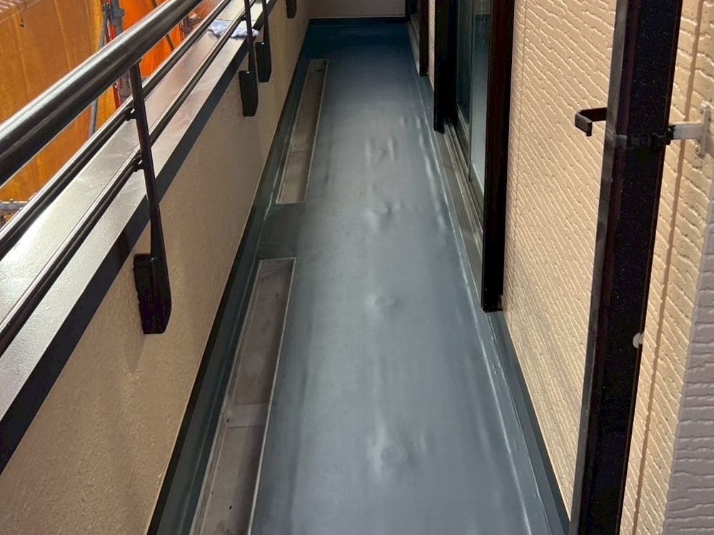 O様(生駒市)防水_シート貼り 生駒市の防水工事をリペイント匠が施工した写真